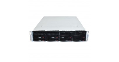 Корпус Supermicro CSE-825TQ-R740LPB (Black) 2U Rack, 8x3.5""SAS/SATA HSW+2x3.5"" fix, 740W 1+1