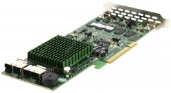 Контроллер Supermicro AOC-USAS2LP-H8IR LSISAS2008 512Mb DDRII Int-2хSFF8087 8xSAS/SATA RAID60 U600 6G LP UIO PCI-E8x