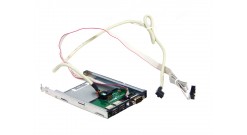 Панель Supermicro Black 2x USB2.0/COM port tray in slim FDD bay (CSE-PT40L-B0)..