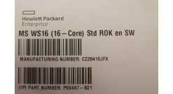 ПО HPE Microsoft Windows Server 2016 (16-Core) Standard ROK English SW (Proliant..