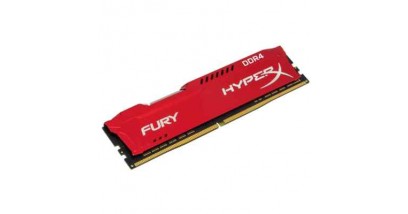 Модуль памяти Kingston 16GB DDR4 2400 DIMM HyperX FURY Red HX424C15FR/16 Non-ECC, CL15, 1.2V, Retail
