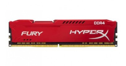 Модуль памяти Kingston 16GB DDR4 2666 DIMM HyperX FURY Red HX426C16FR/16 Non-ECC, CL16, 1.2V, Retail