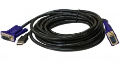 2 in 1 USB KVM Cable in 3m (10ft)..