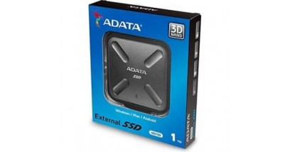 Накопитель SSD A-Data 1TB SD700 External SSD ASD700-1TU3-CBK USB 3.1 Gen 1, 440/440
