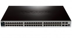Коммутатор D-Link DGS-3620-52P/A1AEI 48-ports PoE 10/100/1000Base-T L3 Stackable Management Switch with 4-ports SFP+