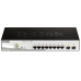 Коммутатор D-Link DGS-1210-10P, Gigabit Smart III Switch, 8x10/100/1000Base-T PoE, 2xcombo 1000Base-T/MiniGBIC (SFP)