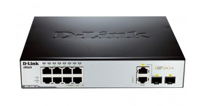 Коммутатор D-Link DES-3200-10, L2 Management Switch, 10x10/100Mbps + 2 Combo 1000BASE-T/SFP