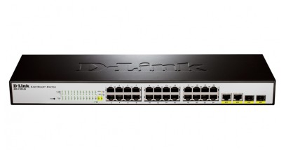 Коммутатор D-Link DES-1100-26/A1A EasySmart switch 24 ports 10/100Mbps and Combo 10/100/1000BASE-T/SFP