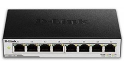 Коммутатор D-Link DGS-1100-08, 8 10/100/1000BASE-T ports Easy Smart Gigabit Ethe..