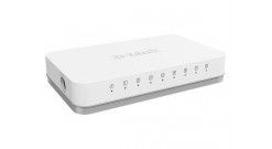 Коммутатор D-Link DGS-1008A, Layer 2 unmanaged Gigabit Switch with Green Etherne..