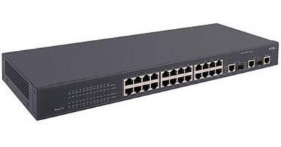 Коммутатор HP 3100-24 EI, 24-ports 10/100BaseTx, 2-ports 1G RJ45 or SFP, 1xConsole port JD320A