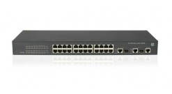 Коммутатор HP 3100-24 v2 EI Switch (24x10/100 + 2x10/100/1000 or SFP, Full Managed L2, Clustered Stacking, 19')