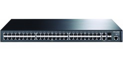 Коммутатор TP-Link TL-SL3452 48+4G Gigabit-Uplink Managed Switch, 48 10/100M RJ4..