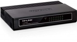 Коммутатор TP-Link TL-SF1016D 16-port 10/100M Desktop Switch, 16 10/100M RJ45 ports, Plastic case
