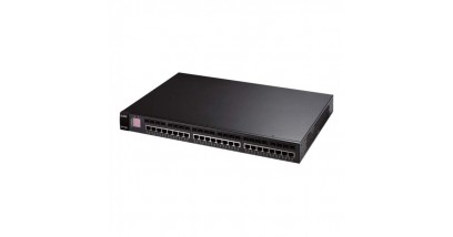 Коммутатор Zyxel XGS-4728F L3+ Gigabit Ethernet с 24 разъемами RJ-45 совмещенными с SFP-слотами