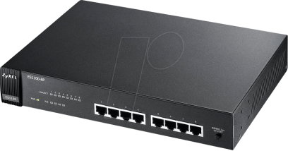 Коммутатор Zyxel ES1100-8P 8-портовый Fast Ethernet c 4 портами PoE