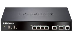Маршрутизатор D-Link DSR-1000 с поддержкой VPN, 2 портами WAN + 4 портами LAN 10/100/1000Base-TX