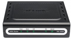 Маршрутизатор D-Link DSL-2500U ADSL внешний Ethernet роутер, 1xLAN, ADSL 2/2+..