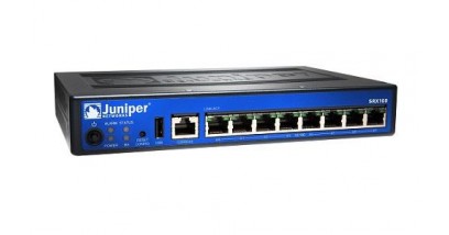 Межсетевой экран Juniper SRX100B services gateway 100 with 8xFE ports and base memory (On-board 1GB RAM w/ 512MB Accessible, 1GB FLASH).