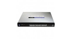 Коммутатор Linksys SPS2024-G5 24 ports 10/100/1000Mbps, 2 ports 10/100/1000 or S..