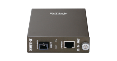 Медиаконвертер D-Link DMC-1910T, Media Converter, 1000Base-T to 1000Base-LX (15 km, SC) Single Fiber, Transmitter
