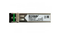Трансивер D-Link DEM-315GT, 1-port mini-GBIC ZX Single-mode Fiber Transceiver (80km, 3.3V)