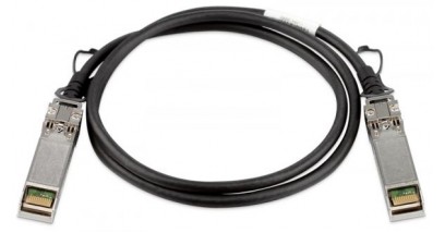 Кабель D-Link 10-GbE SFP+ 1m Direct Attach Cable (DEM-CB100S) (плохая упаковка)
