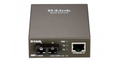 Медиаконвертер D-Link DMC-F30SC, 100BASE-TX по витой паре в 100BASE-FX по одномодовому волокну (30 км, SC)