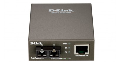 Медиаконвертер D-Link DMC-F02SC Fast Ethernet Twisted-pair to Fast Ethernet Multi-mode Fiber (2km, SC) Media Converter Module