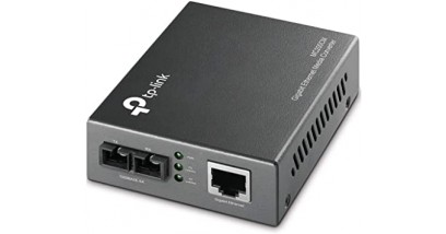 Медиаконвертер TP-Link MC200CM 1000Mbps RJ45 to 1000Mbps multi-mode SC fiber Converter, Full-duplex,up to 550m, switching power adapter, chassis mountable