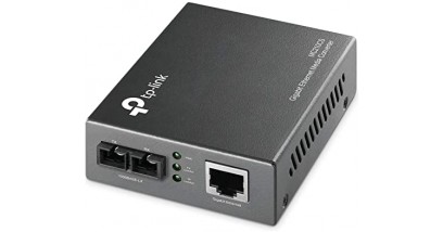 Медиаконвертер TP-Link MC210CS 1000Mbps RJ45 to 1000Mbps single-mode SC fiber Converter, Full-duplex,up to 15Km, switching power adapter, chassis mountable
