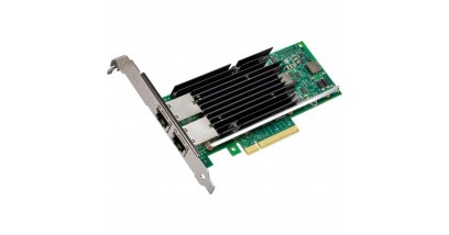 Сетевой адаптер Intel X540-T2 (Ethernet, 10GBase-T, 10 Gigabit Ethernet, 2 ports) (X540T2BLK)