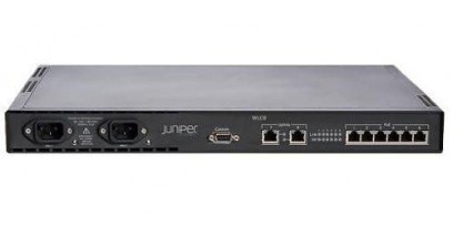 Wireless Lan Controller with 8 x 10/100Base-T ports (6 PoE), single integrated PSU, supports 12 APs