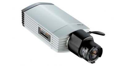 Сетевая камера D-Link DCS-3716/ фиксированная/ 1920x800/ 10x zoom/ G.726/ Eth 10,100 (PoE)/ H.264/ SD/ 580 г.
