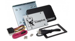 Накопитель SSD Kingston 2.5"" 120Gb UV400 SUV400S3B7A/120G, SATA 6Gb/s, R550 - W350 Mb/s, 90000 IOPS, 7mm, Upgrade Bundle Kit