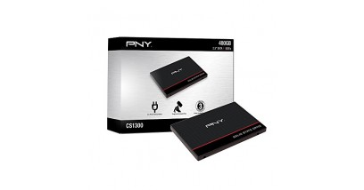 Накопитель SSD PNY 2.5"" 480GB PNY CS1300 Series (SSD7CS1311-480-RB) Consumer SSD, SATA 6Gb/s, 550/520, IOPS 90K, MTBF 2M, Retail