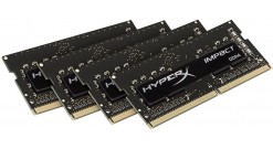 32GB Kingston DDR4 2133 SO DIMM HyperX Impact Black HX421S14IB2K4/32 Non-ECC, CL..