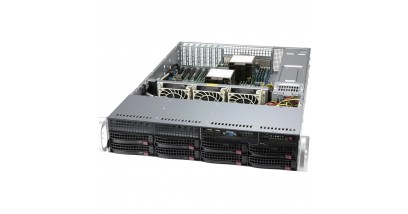 Серверная платформа Supermicro SYS-620P-TRT 2xLGA4189, iC621A, 16xDDR4 ECC REG, 8x3.5" SATA, RAID, VGA, 2x10Гбит LAN, IPMI, USB3.0, 2x1200W