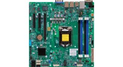 Материнская плата Supermicro X10SLL-F Socket-1150 Intel C222 DDR3 uATX 2xRJ45..