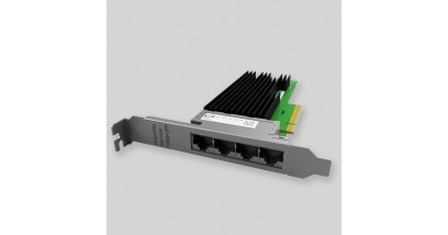 Сетевая карта Silicom PE310G4I71-T Quad Port 10Gb, 4xRJ45, Intel XL710BM1 + Intel X557-AT4, PCI-E (3.0) x8