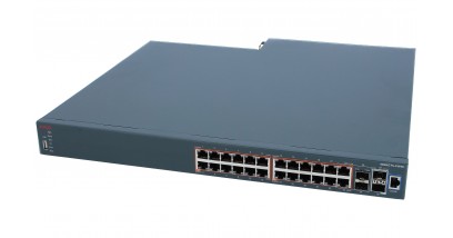 Коммутатор ERS 4826GTS-PWR+ with 24 10/100/1000 802.3at PoE+ & 2 SFP ports plus 2 SFP+ ports & HiStack ports. Inc. Base Software License, 1 Field replaceable 1000W PSU & 46cm stack cabl