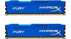 Модуль памяти Kingston HyperX FURY Blue Series HX316C10FK2/8 DDR3 - 2x 4Гб 1600, DIMM, Ret