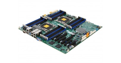 Материнская плата Supermicro X10DRI-LN4+ 2 x LGA2011-3, 24 DDR4 RDIMM/LRDIMM/3DS LRDIMM, 2*PCI-Ex16 + 3*PCI-Ex8 + PCI-Ex4, SATA + RAID, 4*GLAN, IPMI, EE-ATX