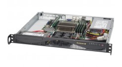 Серверная платформа Supermicro SYS-5019S-ML 1U LGA1151 iC236, 4xDDR4 ECC, 2x3.5""(2x2.5"") FixHDD, 2x1GbE, IPMI 350W
