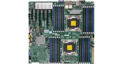 Материнская плата Supermicro X10DRI-T4+ Intel S2011 EE-ATX,24xDDR4, 10xSATA, 4x10GbE, IPMI (OEM)
