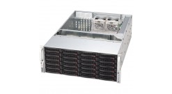 Корпус Supermicro CSE-846BE2C-R1K28B— 4U, 2x1280W, 24x3.5