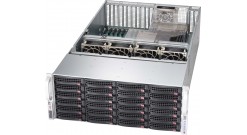 Корпус Supermicro CSE-846BE1C-R1K28B 4U, 2x1280W, 24x3.5" HDD, Single SAS3 (12Gbps) expander