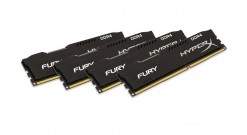 Модуль памяти Kingston 64GB DDR4 2133 DIMM HyperX FURY Black HX421C14FBK4/64 Non-ECC, CL14, 1.2V, Kit (4x16GB), Retail