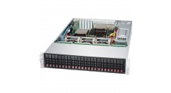 Серверная платформа Supermicro SSG-2028R-E1CR24H 2U 2xLGA2011 iC612, 16xDDR4, 24x2.5""HDD, 2x10GbE, IPMI, 2x920W