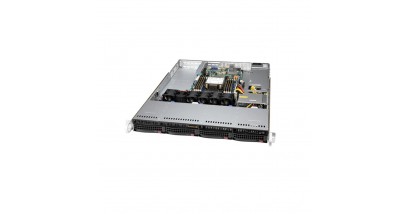 Серверная платформа Supermicro SYS-510P-WT Single Socket 4189, 8 X DDR4, 4x3.5", 1 x NVMe/SATA M.2, 2x10GbE Intel X550, IPMI, 600W